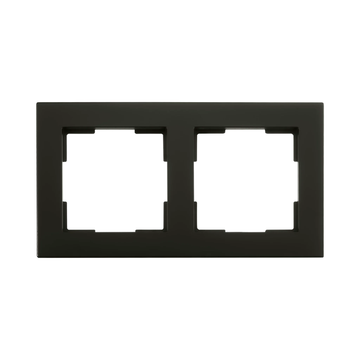 matzwart afdekraam 2 voudig