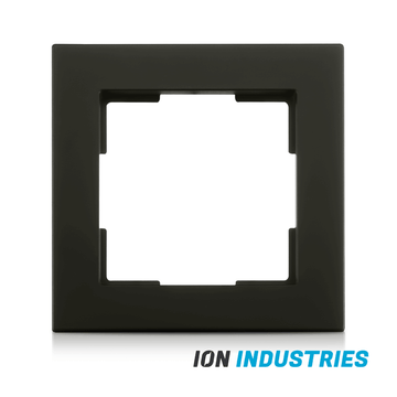 ION INDUSTRIES | AFDEKRAAM | 1-VOUDIG | V1 | MAT ZWART