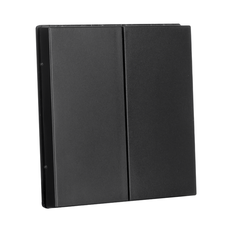 ION INDUSTRIES | DUO TASTDIMMERKNOP | V1/J1 | MAT ZWART