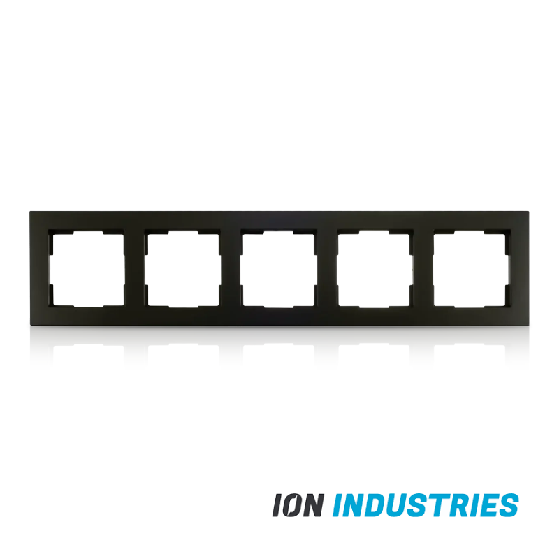 afdekraam-5-voudig-zwart-ral-9017