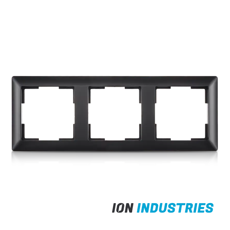 ION INDUSTRIES | AFDEKRAAM | 3-VOUDIG | J1 | MATZWART