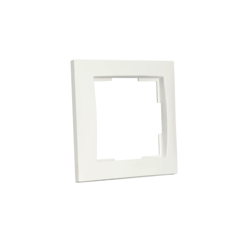 ION INDUSTRIES | COVER FRAME | 1-WAY | E1 | MATTE ALPIN WHITE