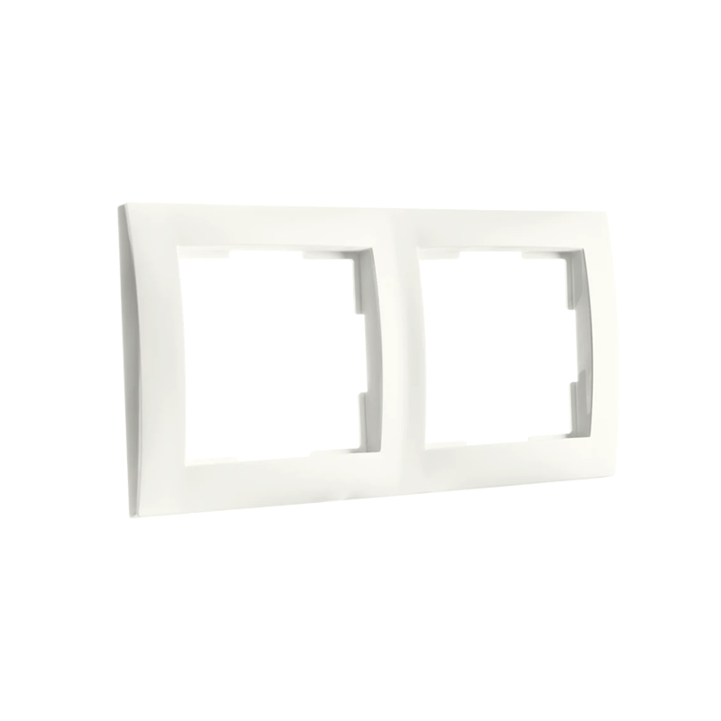 ION INDUSTRIES | COVER FRAME | 2-WAY | E1 | MATTE ALPIN WHITE