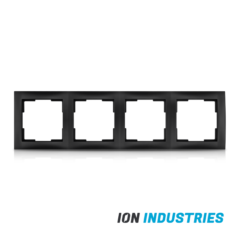 afdekraam-4-voudig-matzwart