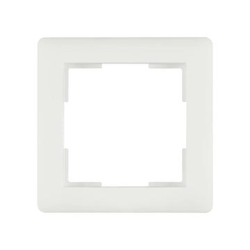 Afdekraam 1-voudig D1 Mat Alpin Wit