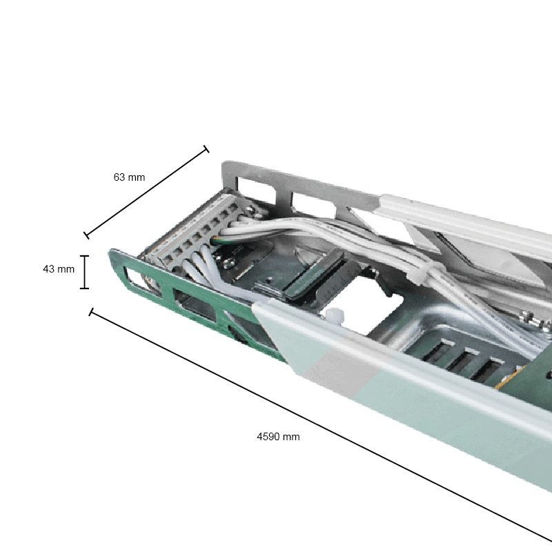 led lichtlijn trunking