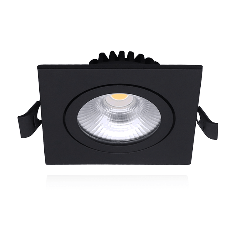 LED INBOUWSPOT | LAOM | SLIM-FIT | 6W | DIM | ZWART