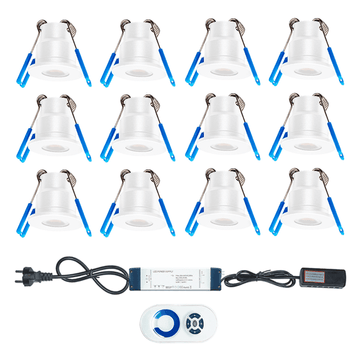 LED VERANDA SPOTS | SET OF 12 | WHITE | IP65