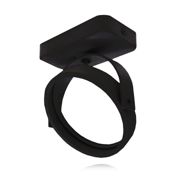 ar111 opbouwarmatuur zwart