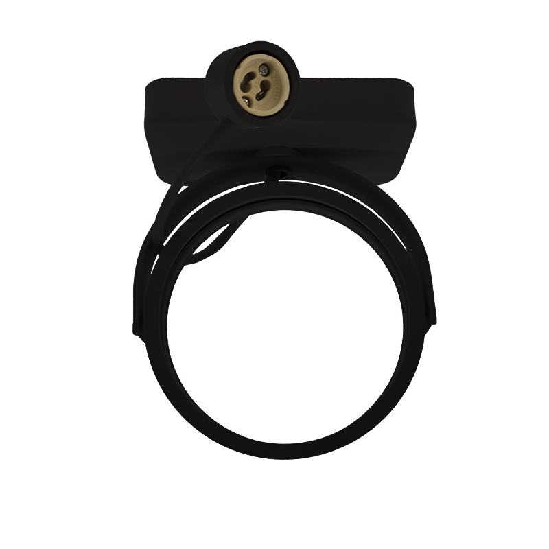 ar111 opbouwarmatuur zwart