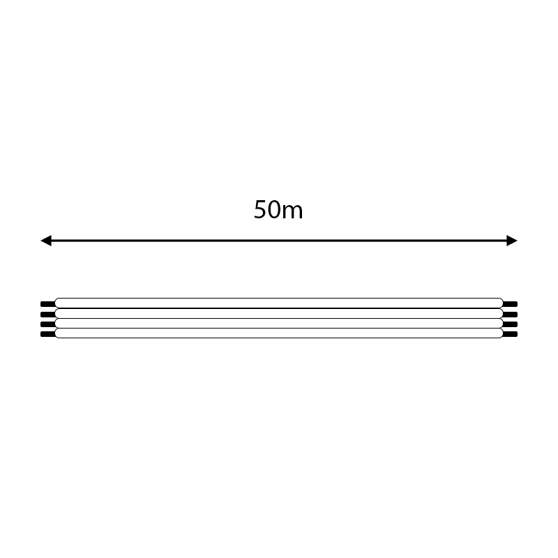 5-ADERIGE KABEL | 24AWG | 50M