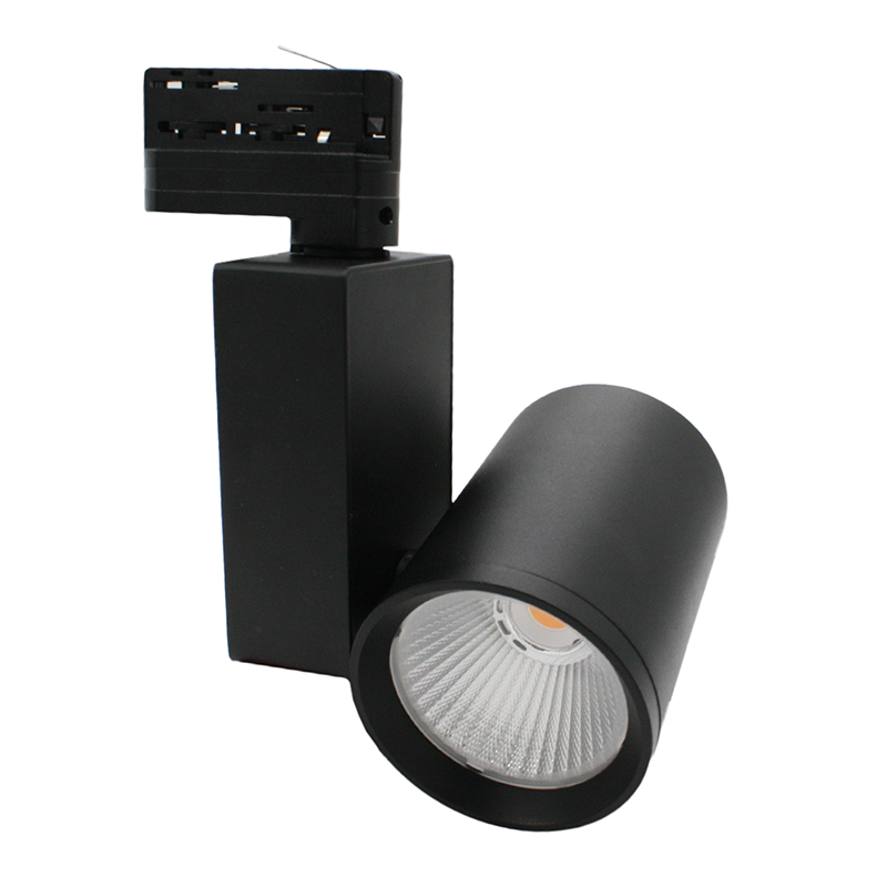 verstelbare led railspot zwart gu10