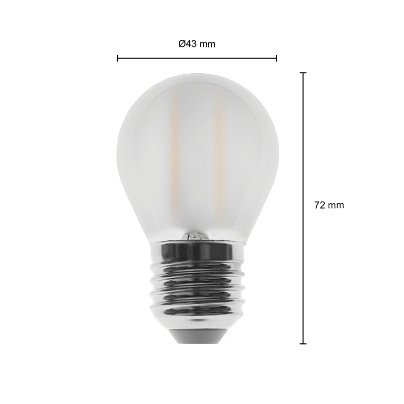 LED FILAMENT | E27 | KOGEL | MINI FROSTED | 2W