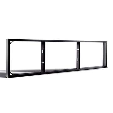 led-paneel-opbouwframe-zwart-120x30cm