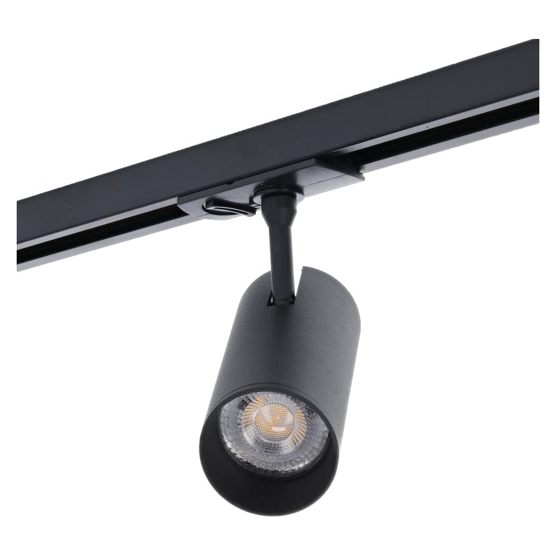 806118 + 272088 1-FASE RAILARMATUUR MET GU10 FITTING ZWART