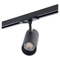 806118 + 272088 1-FASE RAILARMATUUR MET GU10 FITTING ZWART