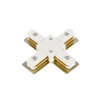 x-connector wit 1 fase rail
