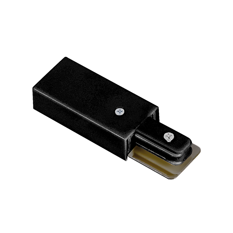 voedingsconnector-1 fase rail-zwart