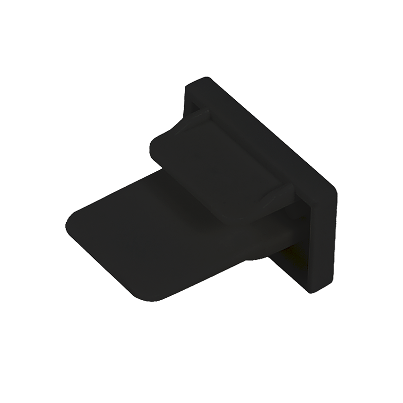 Eindkap-zwart-1 fase rail