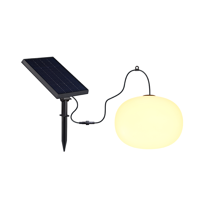 led hanglamp met zonnepaneel