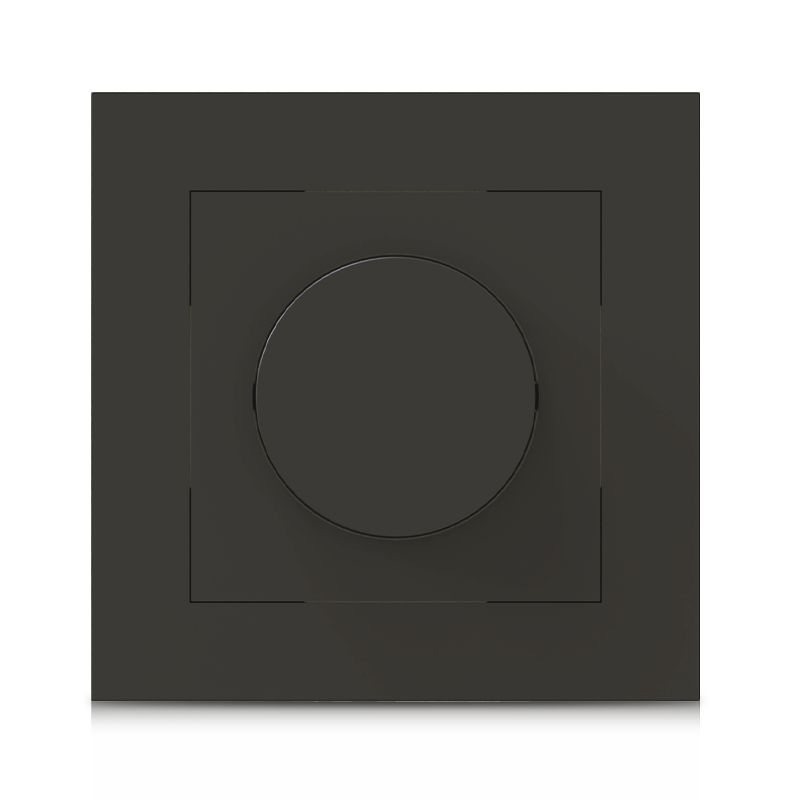 enkele led dimmer zwart