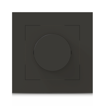 enkele led dimmer zwart