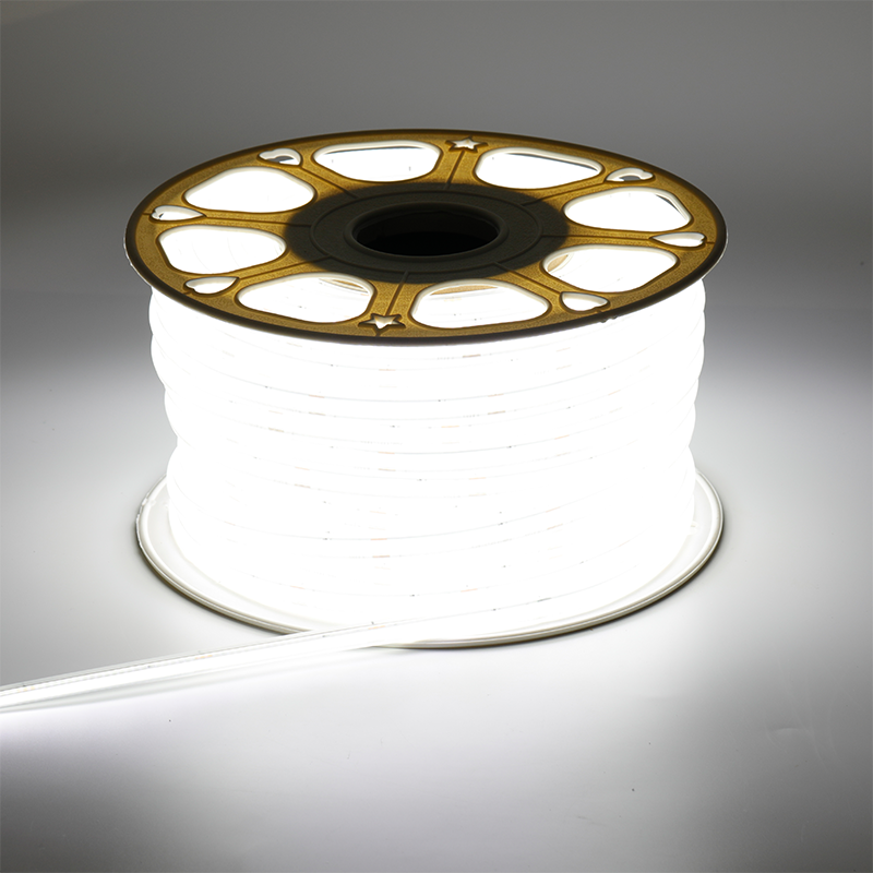 COB LEDSTRIP | 220V | IP65 | 50 METER | 6000K incl. 0,5 M EUROSTEKKER