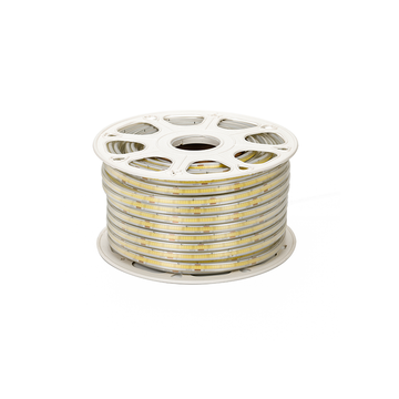 COB LEDSTRIP | 220V | IP65 | 50 METER | 6000K incl. 0,5 M EUROSTEKKER