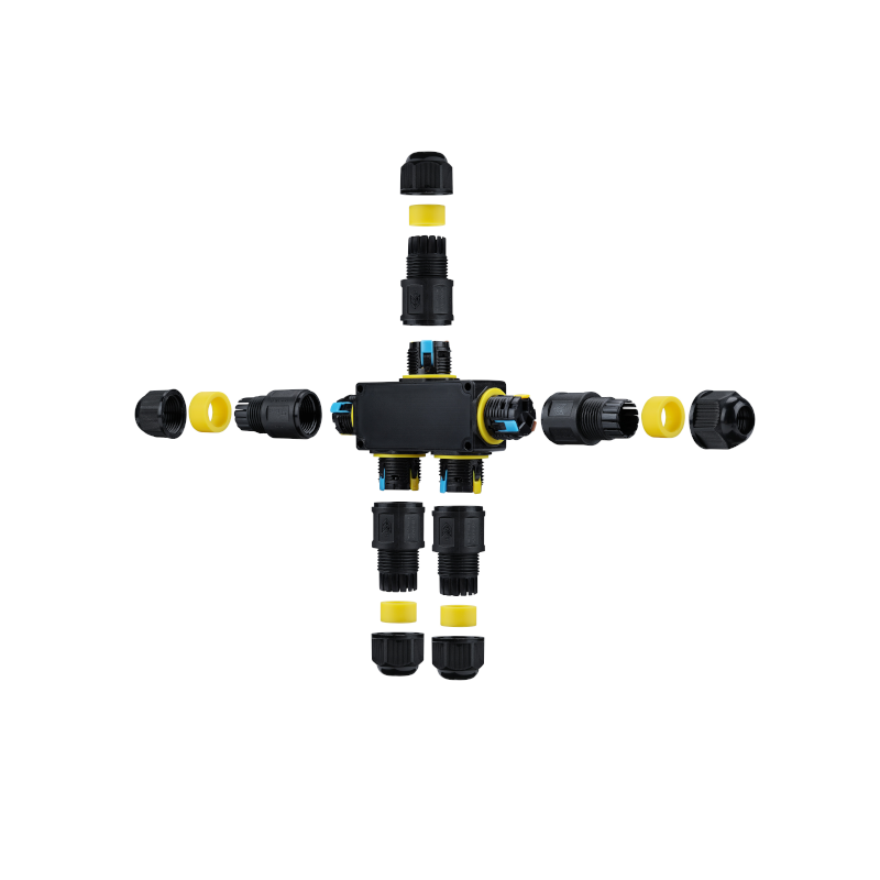 3 PIN | 5-WEG QUICK CONNECTOR | IP68 | 4-11MM