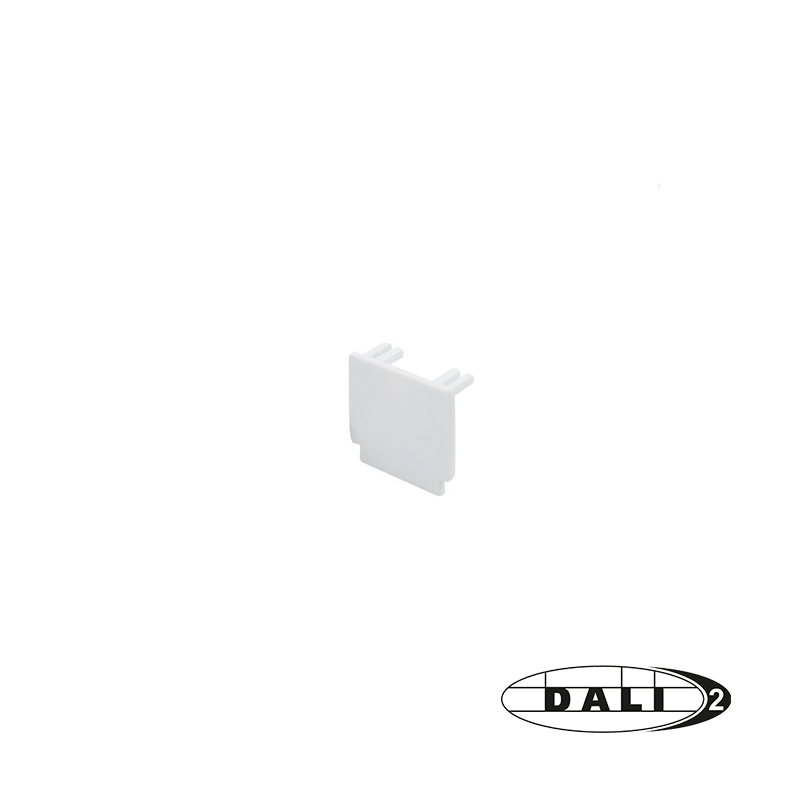 DALI 3-PHASE RAIL | END CAP | WHITE