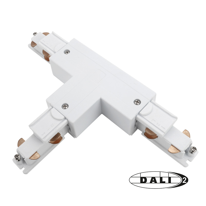 DALI 3-FASE RAIL | T-VORM CONNECTOR | RIGHT-2 | WIT