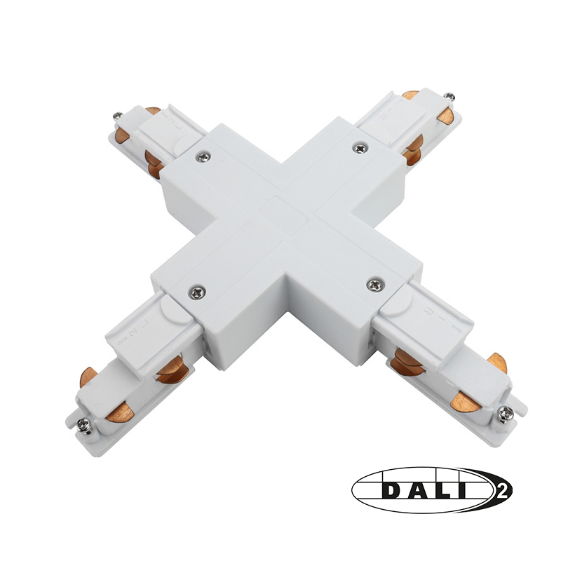 DALI 3-FASE RAIL | X-VORM CONNECTOR | WIT