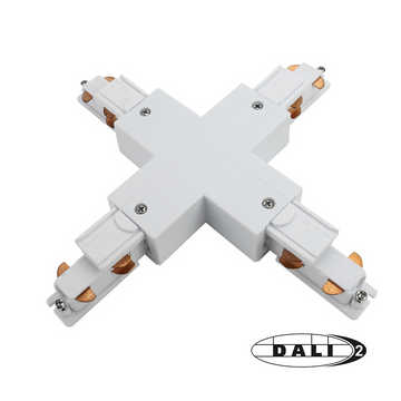 DALI 3-FASE RAIL | X-VORM CONNECTOR | WIT
