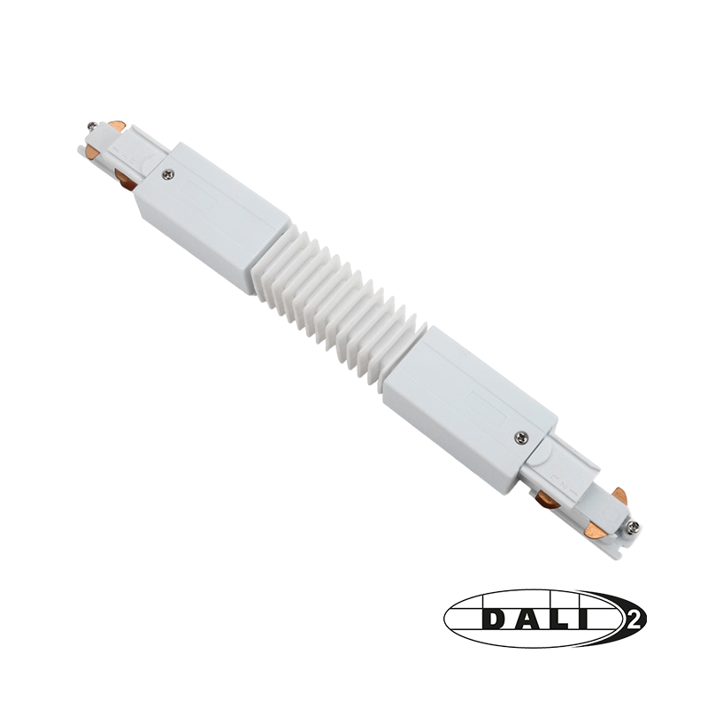 DALI 3-FASE RAIL | FLEXIBELE CONNECTOR | WIT