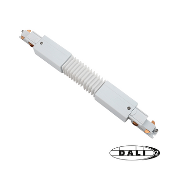 DALI 3-FASE RAIL | FLEXIBELE CONNECTOR | WIT