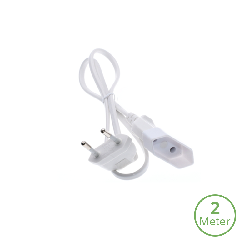 EXTENSION CABLE | 2-PIN | WHITE | 2M
