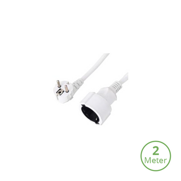 EXTENSION CABLE | 3-PIN | WHITE | 2M