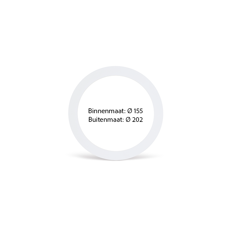 METAL REDUCING RING | WHITE | Ø155-202mm