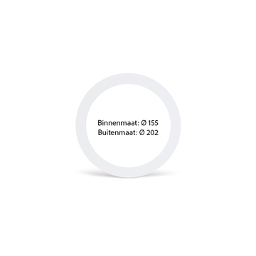 METAL REDUCING RING | WHITE | Ø155-202mm