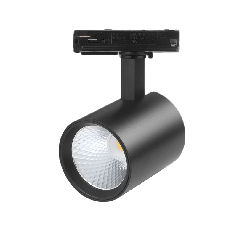 1-FASE RAILSPOT | PANDO | 10W | ZWART | CCT-SWITCH