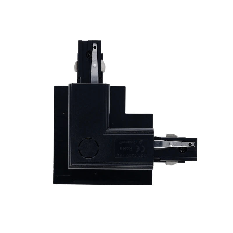 811747 INBOUW 3-FASE | L-VORM CONNECTOR | INSIDE | ZWART