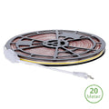 811914 COB LEDSTRIP | 220V | IP65 | 20 METER | 4000K incl. 0,5 M EUROSTEKKER