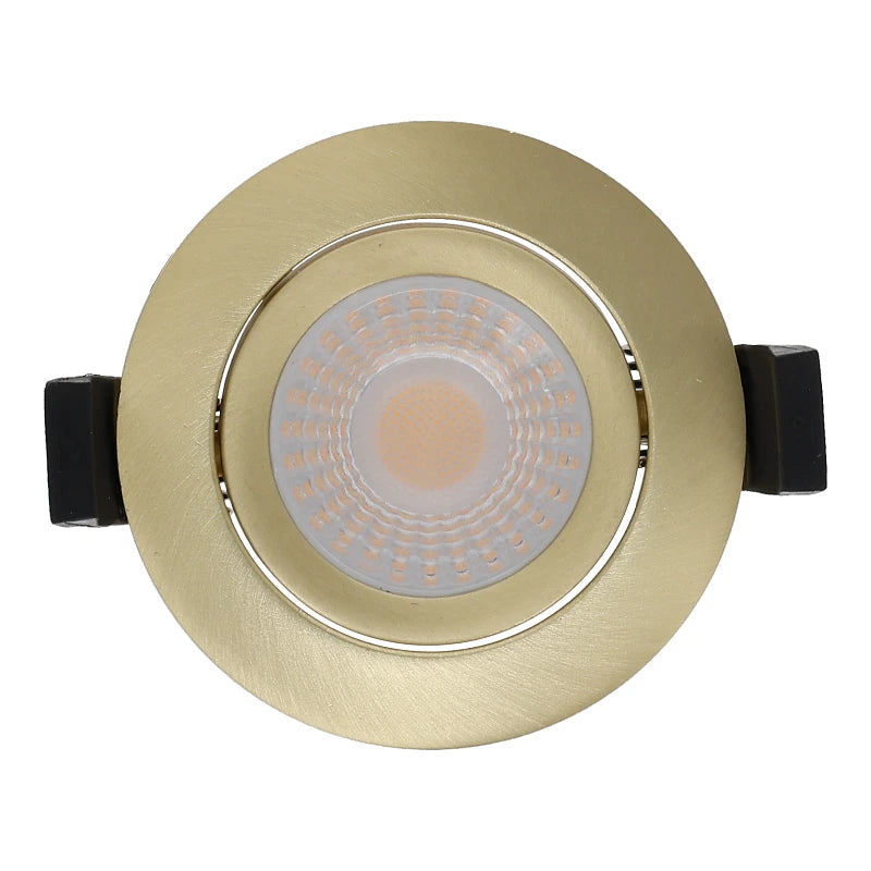 812072 LED INBOUWSPOT | MIRAN | SLIM-FIT | 5W/7W | DIM TO WARM + CCT-SWITCH | BRASS