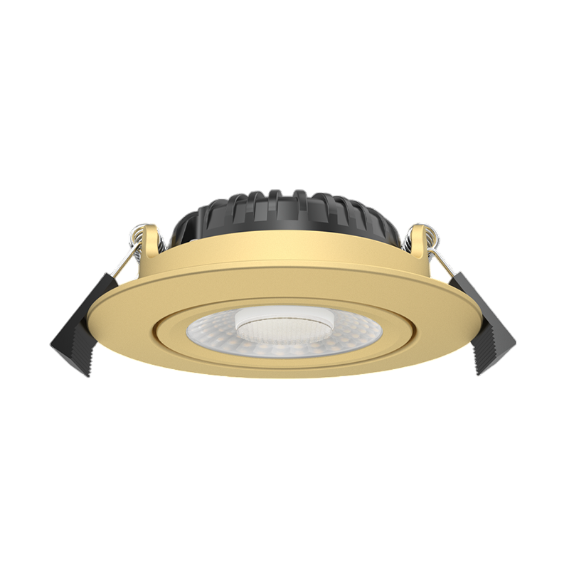 LED INBOUWSPOT | MIRAN | SLIM-FIT | 5W/7W | CCT-SWITCH | BRASS
