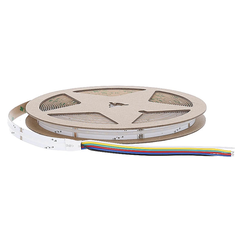 812201 | COB LEDSTRIP | 24V | IP65 | 10M | 14W/M | RGBCCT