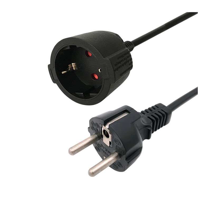 VERLENGKABEL | ZWART | 2M