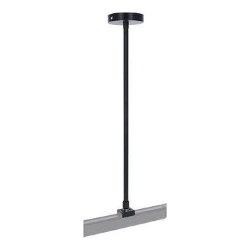 SPANNINGSRAIL OPHANGSYSTEEM | DRAADEIND | 50CM/100CM | ZWART | 2 STUKS