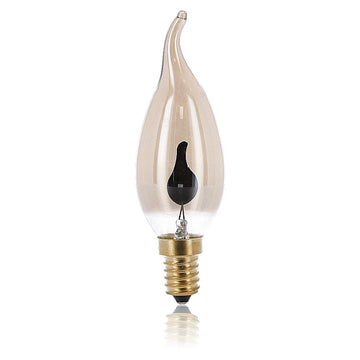 813277 - Amber - E14 Fitting Flame