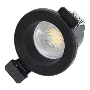 LED MINI INBOUWSPOT | 4W | Ø55mm | DIMBAAR | CCT-SWITCH | IP65 | ZWART