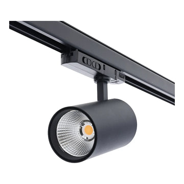 3-FASE RAILSPOT | ROSALIN - FOOD | SLAGER - BAKKER | 10W-20W-30W | ZWART | DIMBAAR | CCT-SWITCH